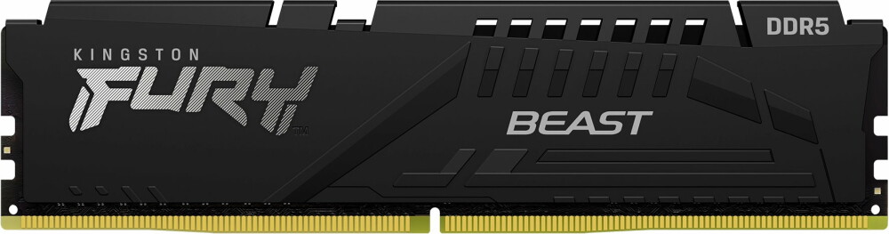 ����������� ������ 16Gb DDR5 5200MHz Kingston Fury Beast (KF552C40BB-16) 16 ��, DDR5, 41600 ��/�, CL40, 1.25 �, XMP �������, ��������