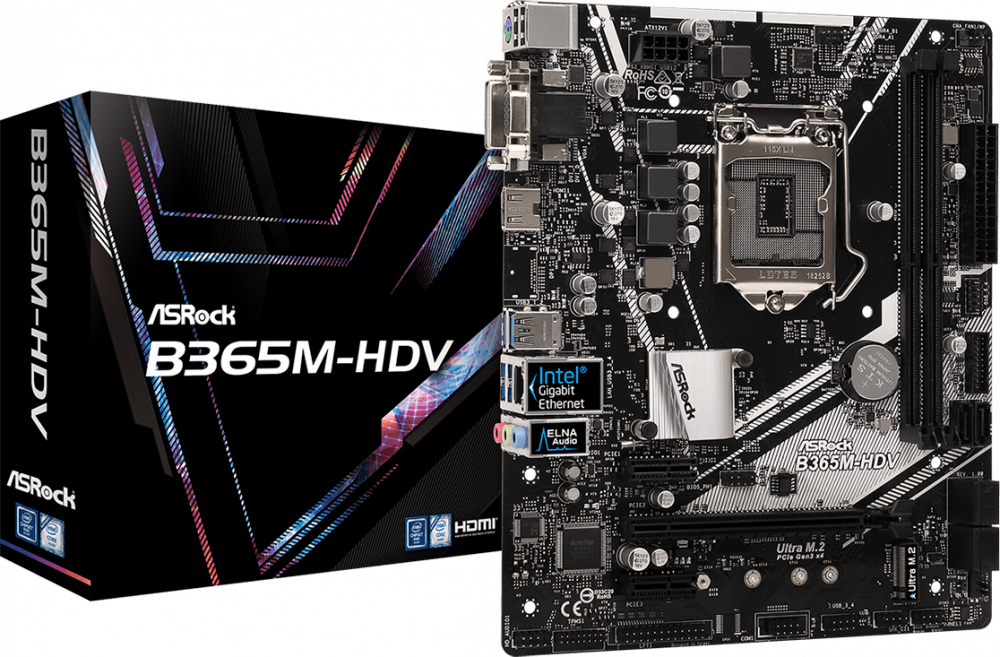 Материнская плата b365m-Hdv. ASROCK b365m. ASROCK LGA 1151-v2. Материнская плата ASROCK b365m-Hdv soc-1151v2.