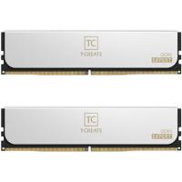 ����������� ������ TEAM GROUP DDR5 TEAMGROUP T-Create Expert 32GB (2x16GB) 6400MHz CL32 (32-39-39-84) 1.35V White (CTCWD532G6400HC32ADC0)