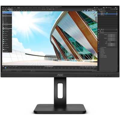 ������� AOC 27" 27P2Q 1920x1080 IPS WLED 75�� 4ms VGA DVI HDMI DisplayPort