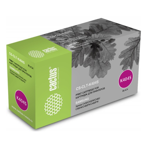 ����� �������� Cactus CS-CLT-K404S ������ ��� Samsung SL-C430/C430W/C480/C480W/C480FW (1500���.)