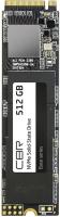 CBR SSD-512GB-M.2-BS24b, ���������� SSD-����������, ����� "Base", 512 GB, M.2 2280, PCIe 3.0 x4, NVMe 1.3, 3D TLC NAND, R/W speed up to 3100/2000 MB/s, TBW (TB) 360, OEM