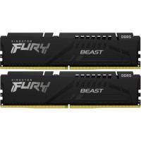 ������ DDR5 2x32GB 5600MHz Kingston KF556C36BBEK2-64 Fury Beast Black RTL PC5-44800 CL36 DIMM 288-pin 1.25� single rank Ret