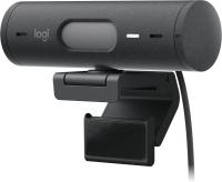 ������ Web Logitech HD Webcam Brio 500 ������ 4Mpix (1920x1080) USB Type-C � ���������� (960-001424)