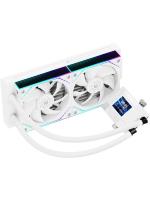 ��� Thermalright Core Matrix 240 Vision (240mm, LED, White, ARGB/ Fans: 2x120mm, 68.9CFM, 28.2dBA, 2000RPM/ Pump height 64.4mm, Rad thickness 27mm/ S: 1700, 1200, 1851, 115X, AM5, AM4)