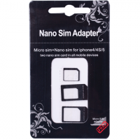 Адаптер Redline NanoSIM/MicroSIM/SIM (УТ000002854)