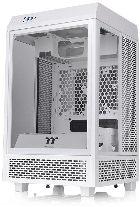 ������ Thermaltake The Tower 100 Snow White (CA-1R3-00S6WN-00)