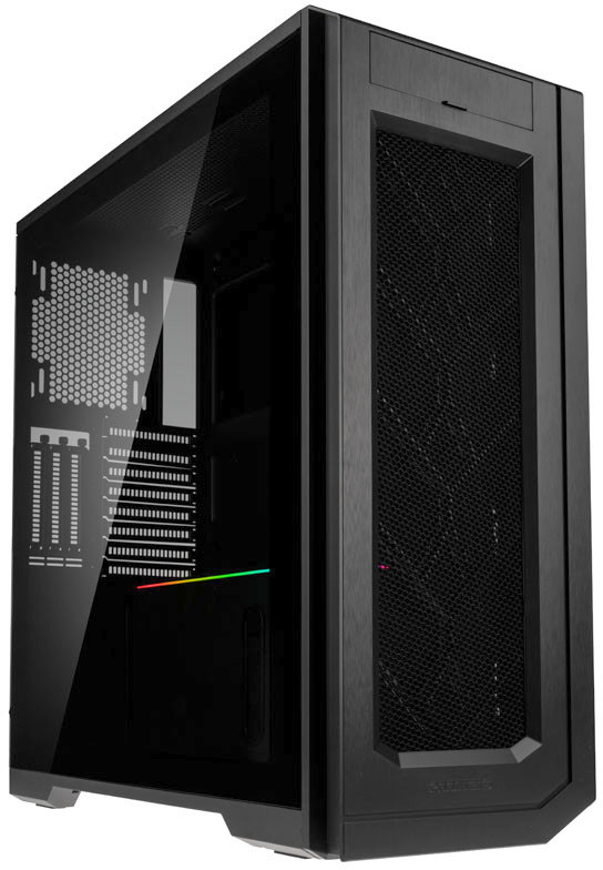 ������ Phanteks Enthoo Pro 2 Satin Tempered Glass Black E-ATX, ATX, mATX, Mini-ITX, Full-Tower, ��� ��, � �����, 4xUSB 3.0, USB Type-C, Audio