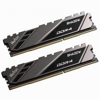 ������ ������ DDR4 Netac Shadow II 32GB (2x16GB) 3200MHz CL16 1.35V / NTSWD4P32DP-32K / Black / with radiator