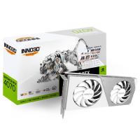  INNO3D RTX4070 TWIN X2 OC WHITE 12GB GDDR6X 192-bit DPx3 HDMI 2FAN RTL (N40702-126XX-183052V)