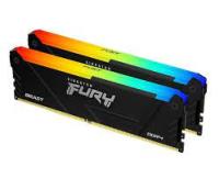 ������ 2 � 32 �� Kingston Fury Beast RGB, KF432C16BB2AK2/64, DDR4, 3200MHz, PC4-25600, CL16, DIMM 288-pin, 1.35 �, dual rank, Ret