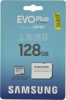 Samsung EVO Plus Memory Card microSDXC 128GB MB-MC128KA UHS-I U1 Class 10, Adapter, 130 MB/s, 10000 , - 25C to 85C, RTL