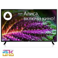 Телевизор LED 42.5" BBK 43LEX-8211/UTS2C Яндекс.ТВ черный 4K Ultra HD 50Hz DVB-T2 DVB-C DVB-S2 WiFi Smart TV (RUS)