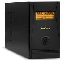 ��� ExeGate SpecialPro Smart LLB-600.LCD.AVR.EURO.RJ.USB (600VA/360W, LCD, AVR, 2 �����������, RJ45/11, USB, Black)