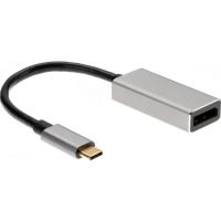 Aдаптер USB 3.1 Type-Cm --> DP(f)  iOpen (Aopen/Qust) ACU422MB