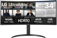 ������� LG 34" UltraWide 34WR55QK-B WQHD VA LED ������