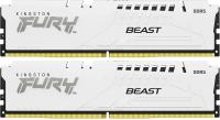 ������ �����������/ Kingston 64GB 5200MT/s DDR5 CL40 DIMM (Kit of 2) FURY Beast White XMP (KF552C40BWK2-64)