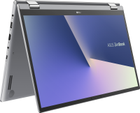 Ноутбук ASUS ZenBook FLIP 15 Q508UG- 212.R7TBL, 15,6" FHD IPS Touch сенсорный/AMD Ryzen 7 5700U/8ГБ DDR4/256ГБ SSD/NVIDIA MX450 2Gb/Windows 11 Home, серый [90NB0VJ2-M00030]