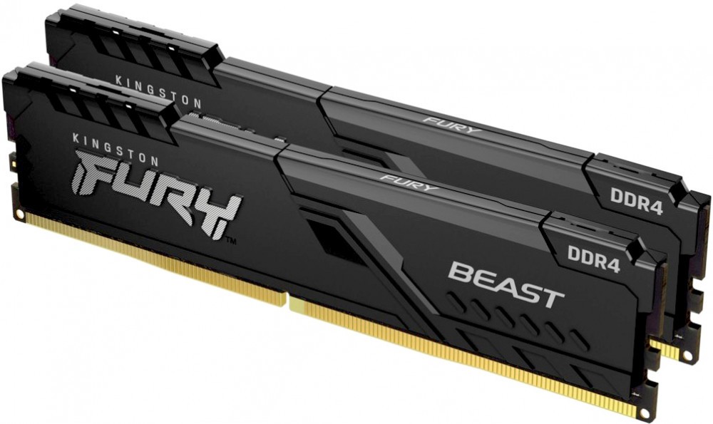   64Gb Kingston Fury Beast Black DDR4 3600MHz  (KF436C18BBK2/64) (2x32Gb KIT) retail