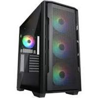  Cougar Uniface X RGB Black, 3x140mm ARGB +1x120mm ARGB Fan, ARGB Fan Hub,  , , E-ATX