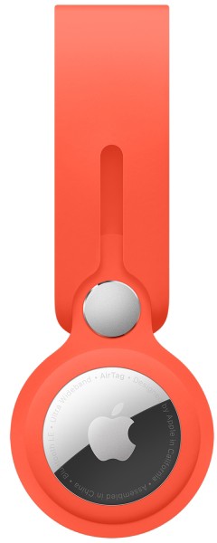 Брелок для метки Apple AirTag Loop солнечный апельсин (MK0X3ZM/A)