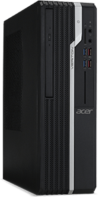 Настольный компьютер Acer Veriton X2665G Intel Core i3 9100, 3600 МГц, 8 Гб, 1 Тб, Intel UHD Graphics 630, 1000 Мбит/с, Windows 10 Professional (64 bit), клавиатура, мышь DT.VSEER.05T