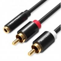   Jack 3,5 mm F/2RCA M Vention VAB-R01-S100 - 1 