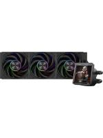 ������� ���������� PCCooler DT360 ARGB Display BK (300W, 360mm, LED temp., Black, ARGB/ Fans: 3x120mm, 83.83CFM, 3000RPM/ Pump height 62mm, 15dBA, 2600RPM, Rad thickness 27mm/ S: 1851, 1700, 1200, 115X, AM5, AM4)