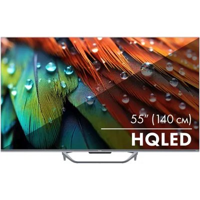 Телевизор 55" Haier Smart TV S4 DH1VMZD01RU, серый, СМАРТ ТВ