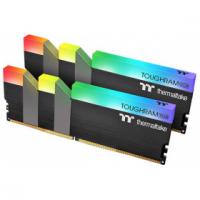   Thermaltake 16GB DDR4 4000 DIMM TOUGHRAM RGB Black Gaming Memory R009D408GX2-4000C19A Non-ECC, CL19, 1.35V, Heat Shield, XMP 2.0, Kit (2x8GB), RTL (523073)