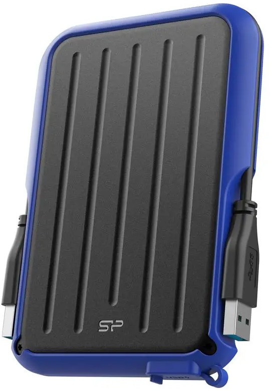 ������� ������ ���� 1Tb Silicon Power Armor A66 Black/Blue (SP010TBPHD66SS3B)