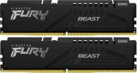 ����������� ������ DDR 5 DIMM 32Gb PC54400, 6800Mhz, Kingston FURY Beast Black EXPO CL34 (Kit of 2) (KF568C34BBEK2-32)