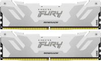 ������ �����������/ Kingston 32GB 6400MT/s DDR5 CL32 DIMM (Kit of 2) FURY Renegade White XMP (KF564C32RWK2-32)