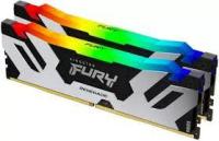  32Gb Kingston FURY Renegade RGB, DDR5, DIMM, PC54400, 6800Mhz, XMP, CL36 (Kit of 2) (KF568C36RSAK2-32) (retail)