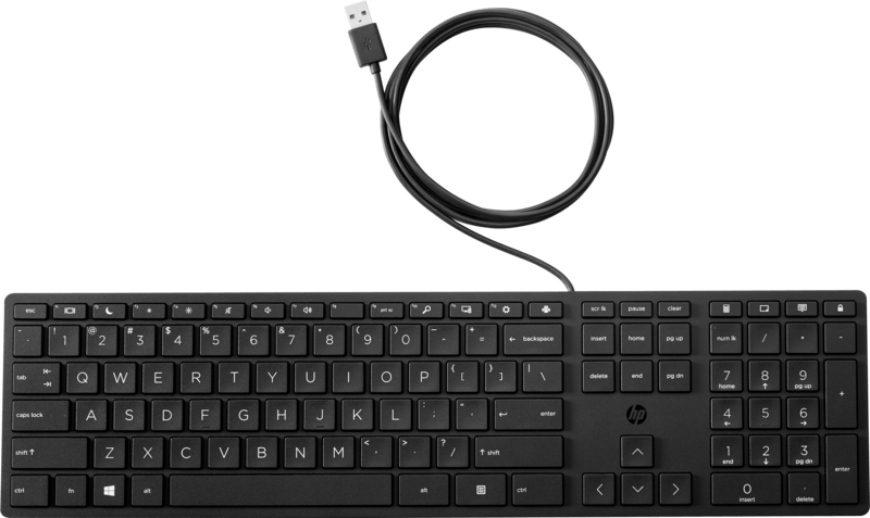 Hp wired desktop 320k keyboard magical explorer