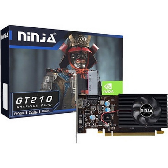 ���������� Ninja (Sinotex) GT210 512M 64bit DDR3 DVI HDMI CRT PCIE