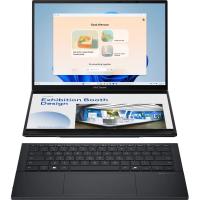 Ноутбук ASUS Zenbook DUO UX8406MA-QL182W, 14" (1920x1200) OLED/Intel Core Ultra 7 155H/32 ГБ DDR5/1024 ГБ SSD/Intel Arc Graphics/Windows 11 Home, Серый (90NB12U1-M00RA0)