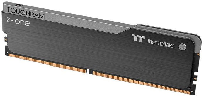 Оперативная память 8Gb DDR4 3600MHz Thermaltake TOUGHRAM Z-ONE (R010D408GX1-3600C18S) 8 Гб, DDR4, 28800 Мб/с, CL18-19-19-39, 1.35 В, XMP профиль, радиатор