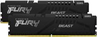 ������ 16GB (2x8Gb) Kingston FURY Beast Black KF556C36BBEK2-16 DDR5, 5600 MT/s, CL36 