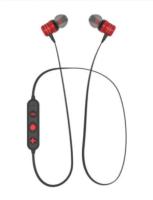 Наушники More choice BG20 Red Bluetooth вакуумные с шейным шнурком