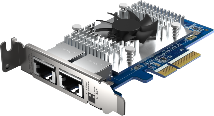 ������� ����� QNAP QXG-10G2T-X710