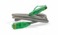 ����-���� U/UTP Hyperline PC-LPM-UTP-RJ45-RJ45-C6a-2M-LSZH-GY  Cat.6a, 10G, LSZH, 2 �, �����