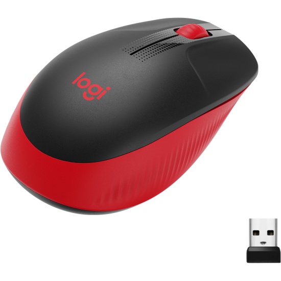   Logitech M190 Full-Size Red (910-005926)