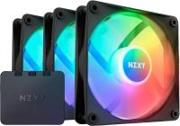    NZXT F120 RGB Core Triple Pack RF-C12TF-B1 Black, 3pcs