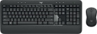 Комплект клавиатура + мышь Logitech MK540 Advanced, графитовый, английская/русская
