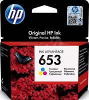 �������� HP 3YM74AE (�653) Tri-color (200���.) ��� HP DeskJet Plus Ink Advantage 6075/6475