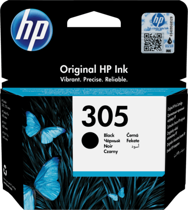 �������� �������� HP 305 3YM61AE black (120���.) (17.9��) ��� HP DJ 2320/2710/2720) (3YM61AE)