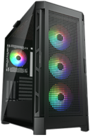 ������ Cougar Airface Pro RGB Black, 4�120mm ARGB Fan, ARGB Fan Hub, ��� ��, ������, E-ATX