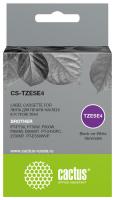 �������� ��������� Cactus CS-TZESE4 TZe-SE4 ������ ��� Brother PT-P700, P750W, P900W, P950W, D600VP, PT-2430PC, 2700VP, PT-E550WVP