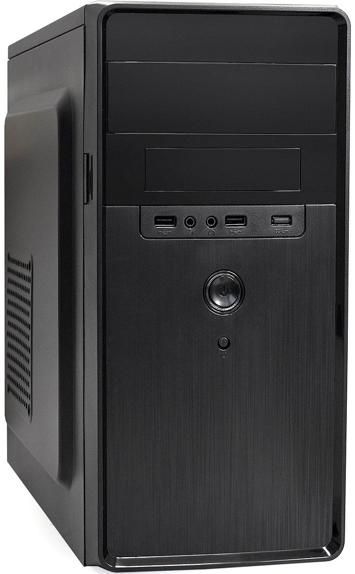  Exegate BA-309 400W Black mATX, Mini-ITX, Mini-Tower, 400 , 2xUSB 2.0, Audio